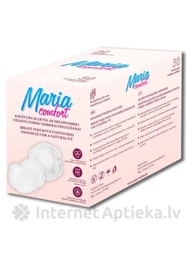 Maria Comfort krūštura ieliktņi, 30 gab. | internetaptieka.lv