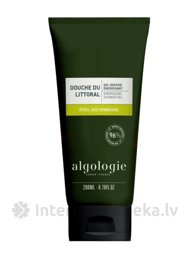 ALGOLOGIE Body Energising dušas želeja, 200 ml | internetaptieka.lv