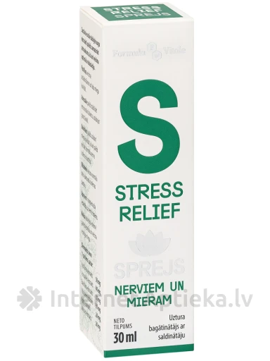 Formula Vitale Stress Relief sprejs, 30 ml | internetaptieka.lv