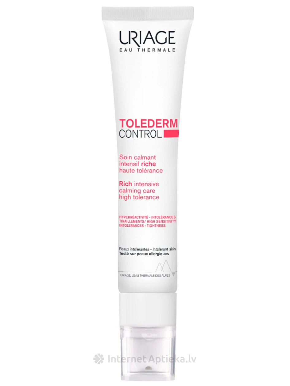 URIAGE Tolederm Control bagātīgs nomierinošs krēms, 40 ml | internetaptieka.lv