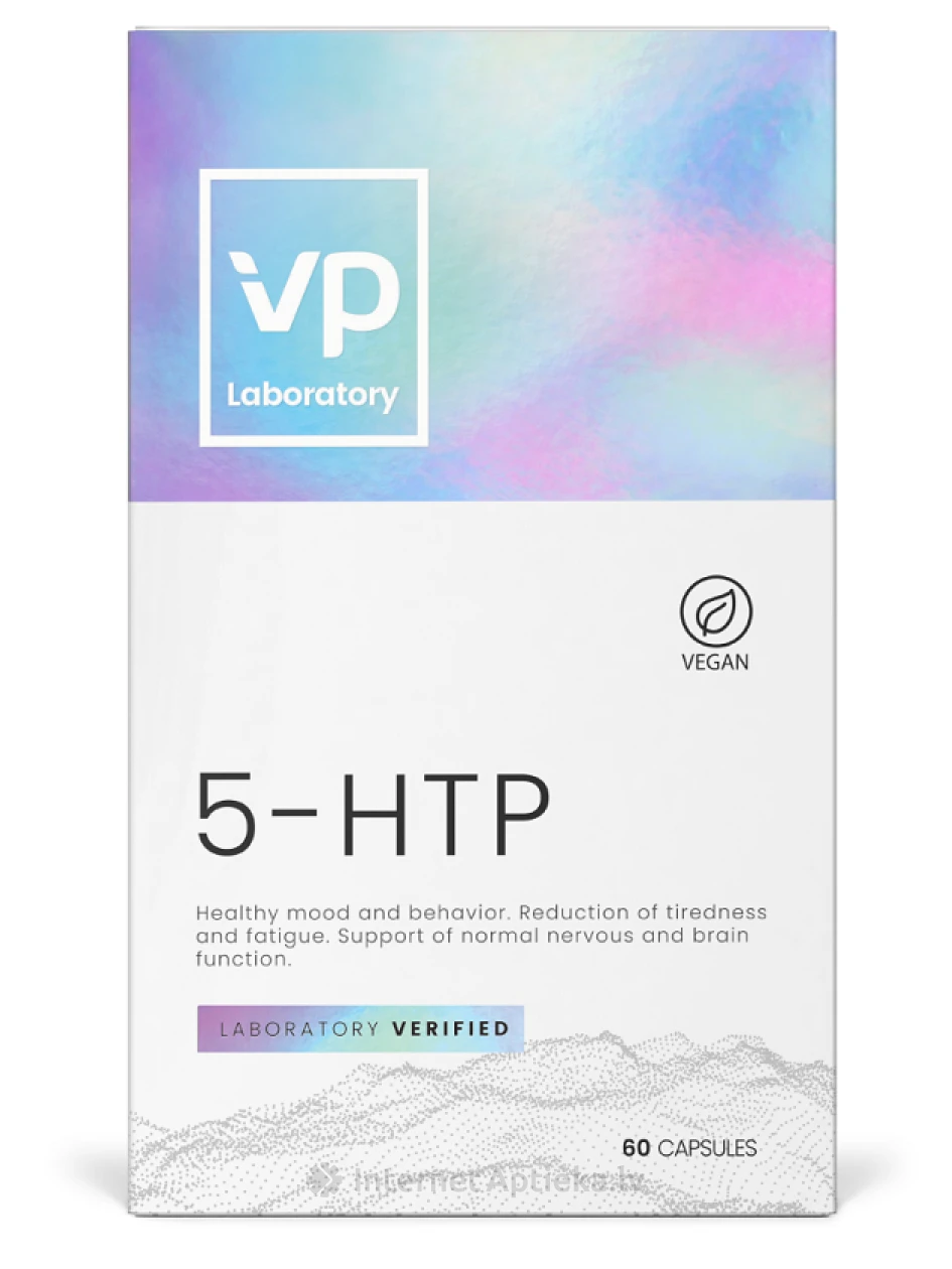VP Laboratory 5-HTP kapsulas, 60 gb. | internetaptieka.lv