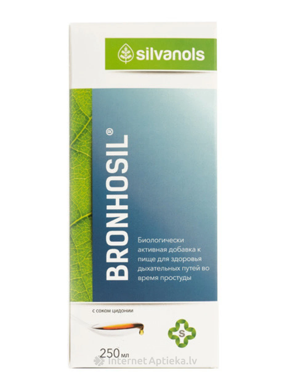 Silvanol Bronchosil siirup, 250 ml | internetaptieka.lv