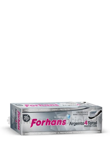 Puro by Forhans Argento4TotalProtection zobu pasta, 75 ml | internetaptieka.lv