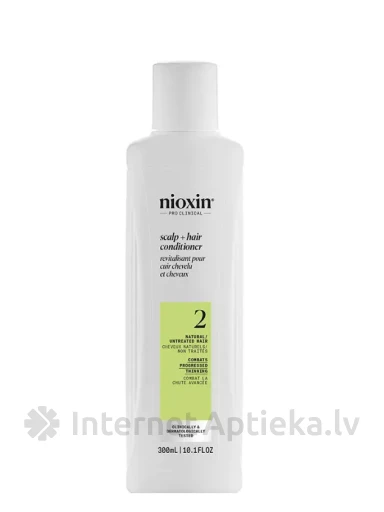 NIOXIN SYS2 palsam loomulikele juustele järkjärgulise hõrenemisega, 300 ml | internetaptieka.lv