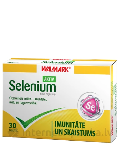 Walmark Selenium Aktiv (seleen), 30 tabletti | internetaptieka.lv