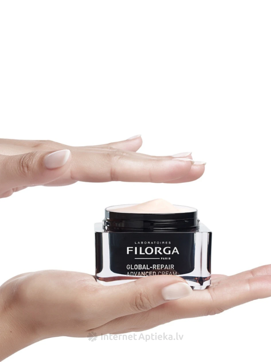 FILORGA GLOBAL REPAIR Täiustatud noorendav kreem, 50 ml | internetaptieka.lv