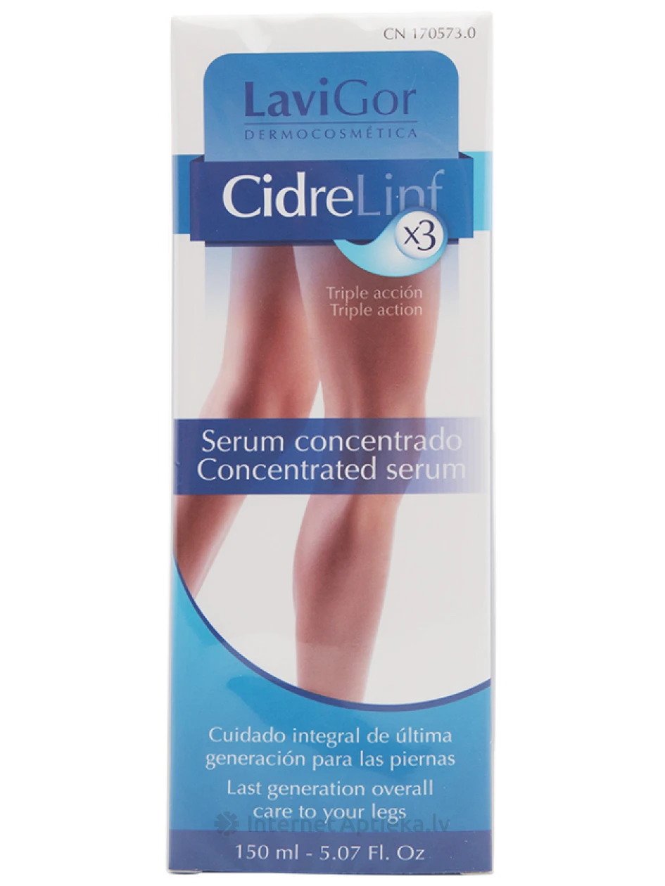 LaviGor CidreLinf triple action concentrated serum šķidra emulsija, 150 ml | internetaptieka.lv
