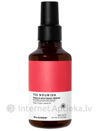 ELGON Yes Nourish Night&Day toitev seerum juuste, 150 ml | internetaptieka.lv