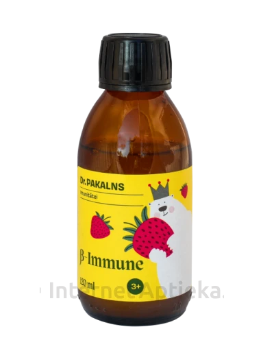 dr. Pakalns β – IMMUUN 3+, 120 ml | internetaptieka.lv