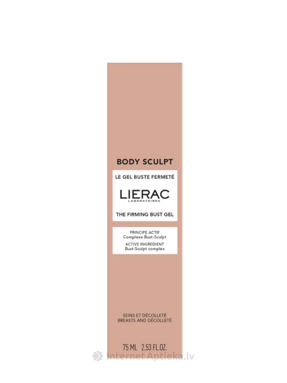 LIERAC BODY SCULPT укрепляющий гель для кожи груди и декольте, 75 мл | internetaptieka.lv