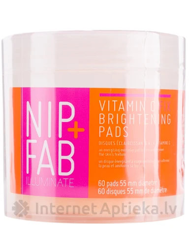 NIP+FAB C-vitamiini igapäevased tabletid, 60 tk. | internetaptieka.lv