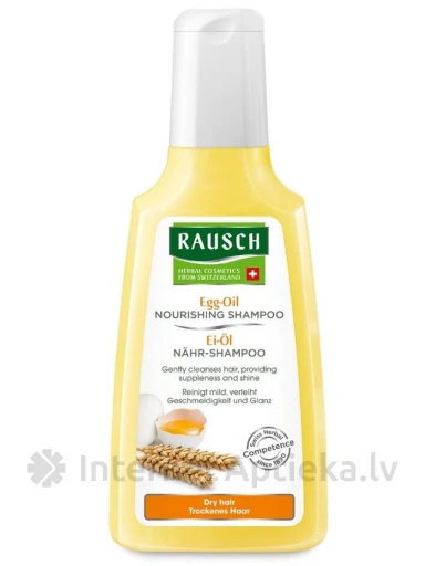 Rausch Питательный шампунь на основе яичного масла, 200 мл | internetaptieka.lv