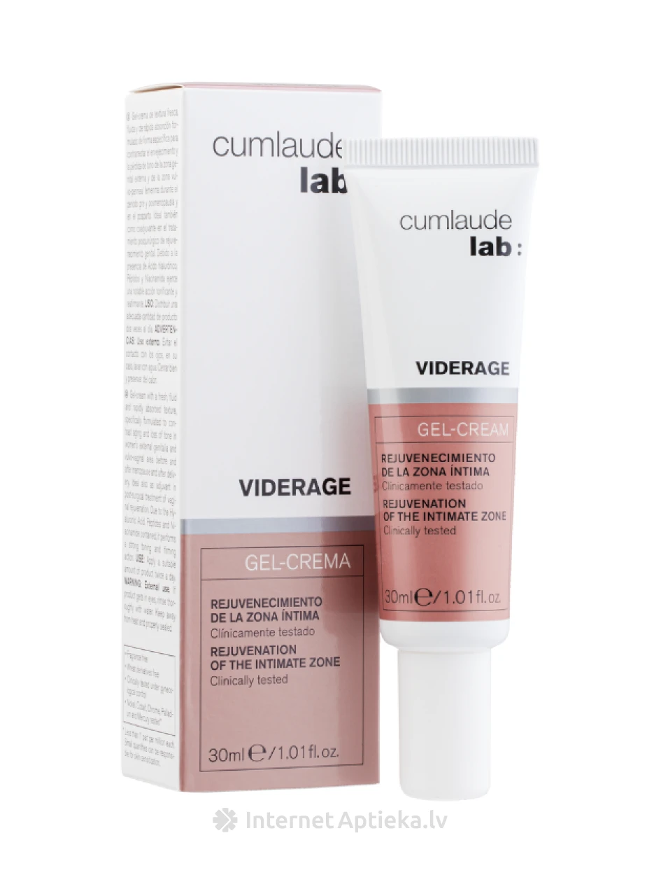 CUMLAUDE VIDERAGE INTIIMGEEL-KREEM NOORENDAV, 30 ml | internetaptieka.lv