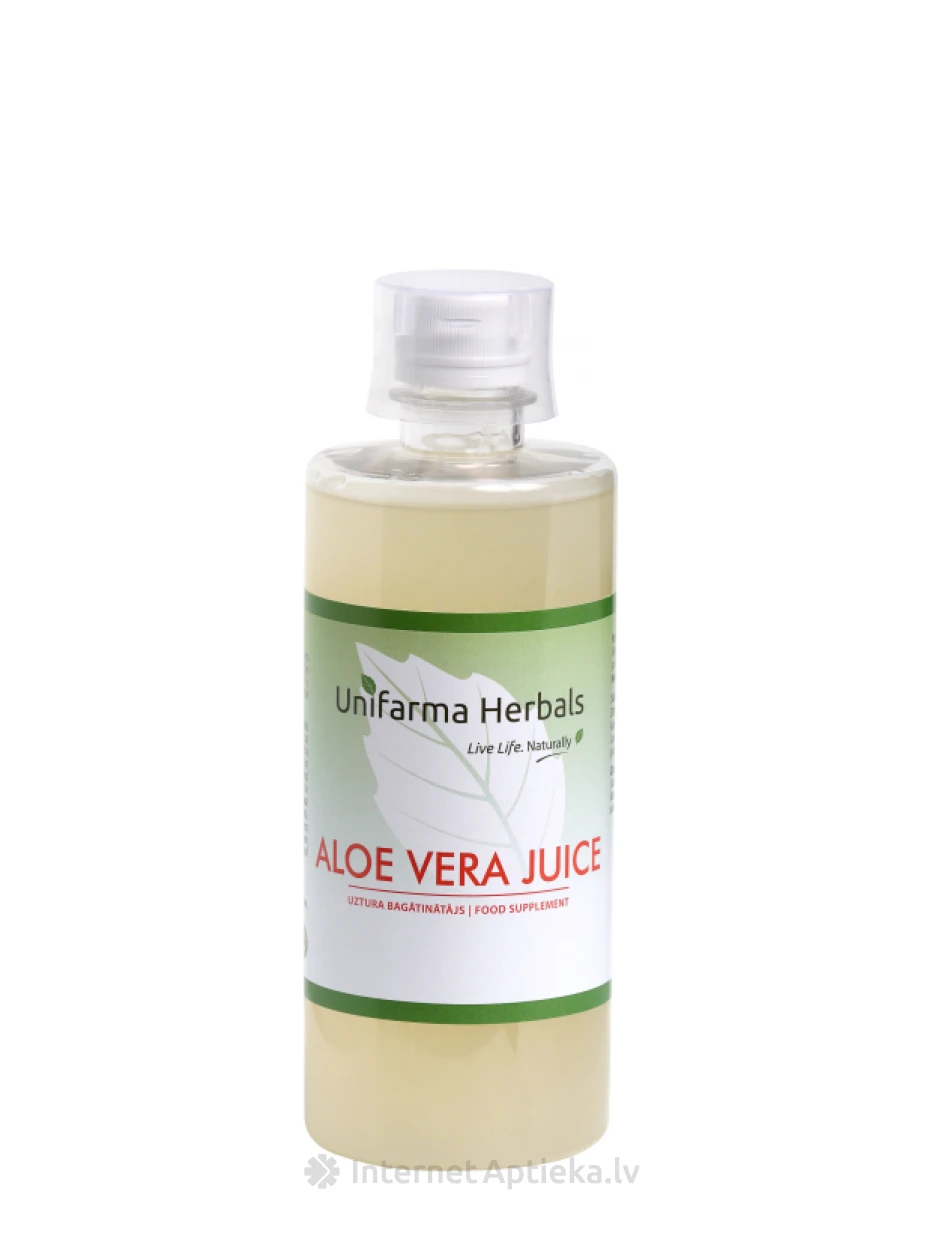 Unifarma Herbals Сок Алоэ вера, 500 мл | internetaptieka.lv