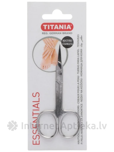 Titania ножницы для ногтей - маникюрные, 1 шт. | internetaptieka.lv