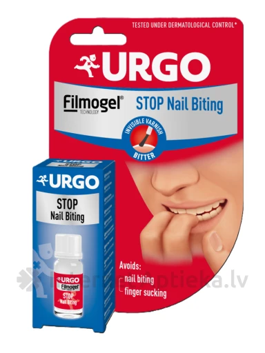 URGO Filmogel® против обгрызания ногтей, 9 мл | internetaptieka.lv