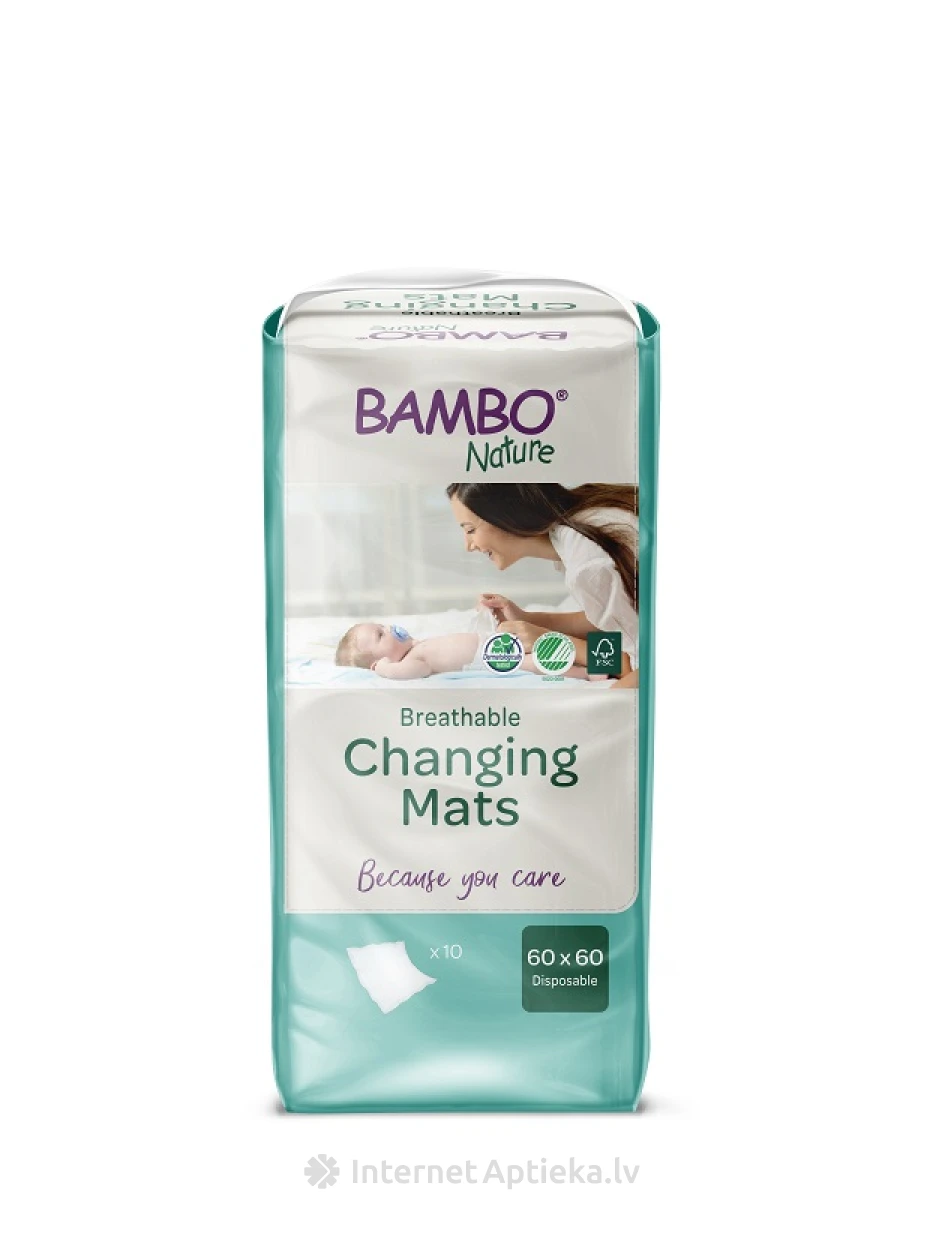 Bambo Nature vienreizējie paladziņi, 10 gb. | internetaptieka.lv