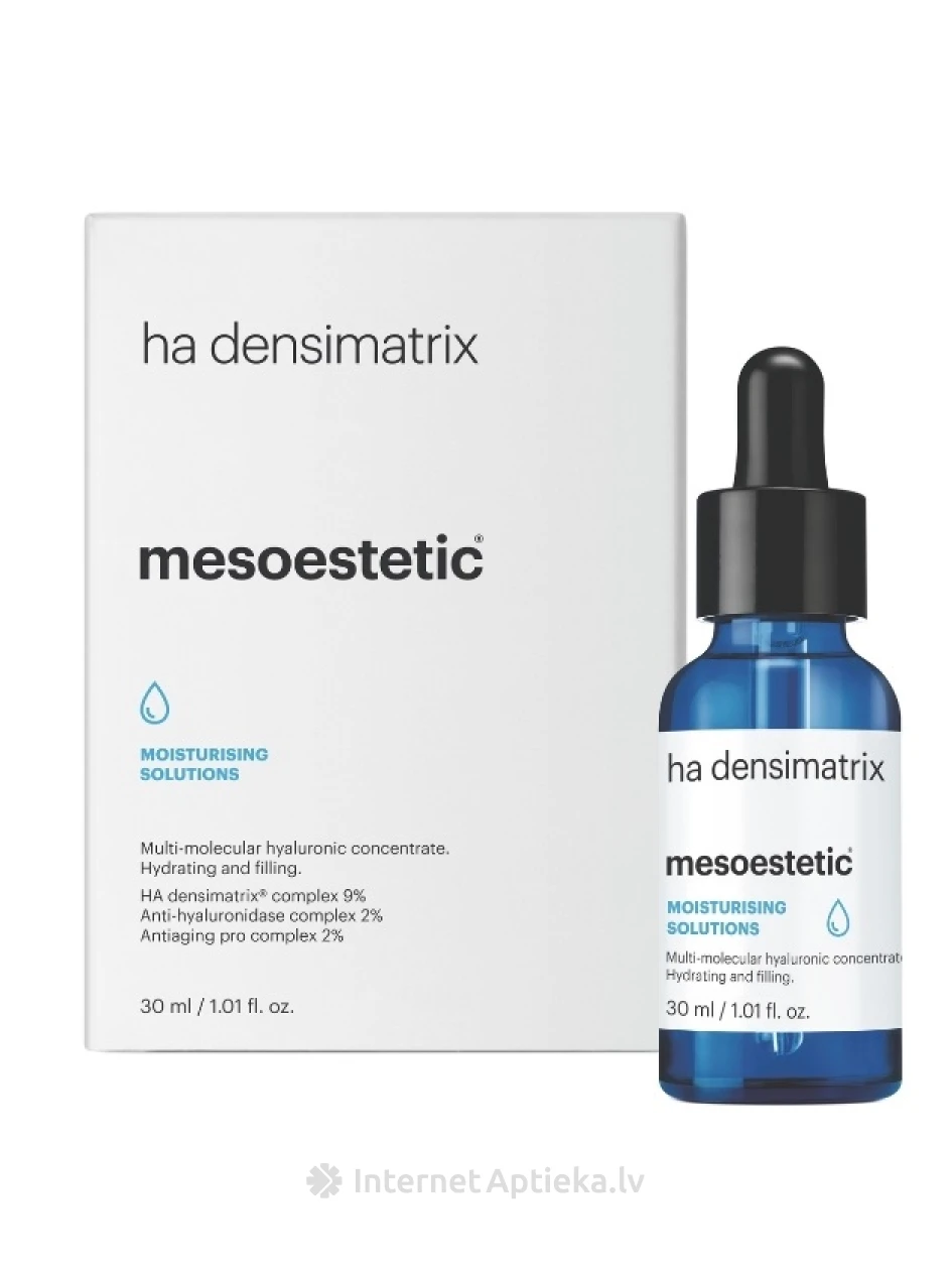 Mesoestetic daudzmolekulāras hialuronskābes koncentrāts, 30 ml | internetaptieka.lv