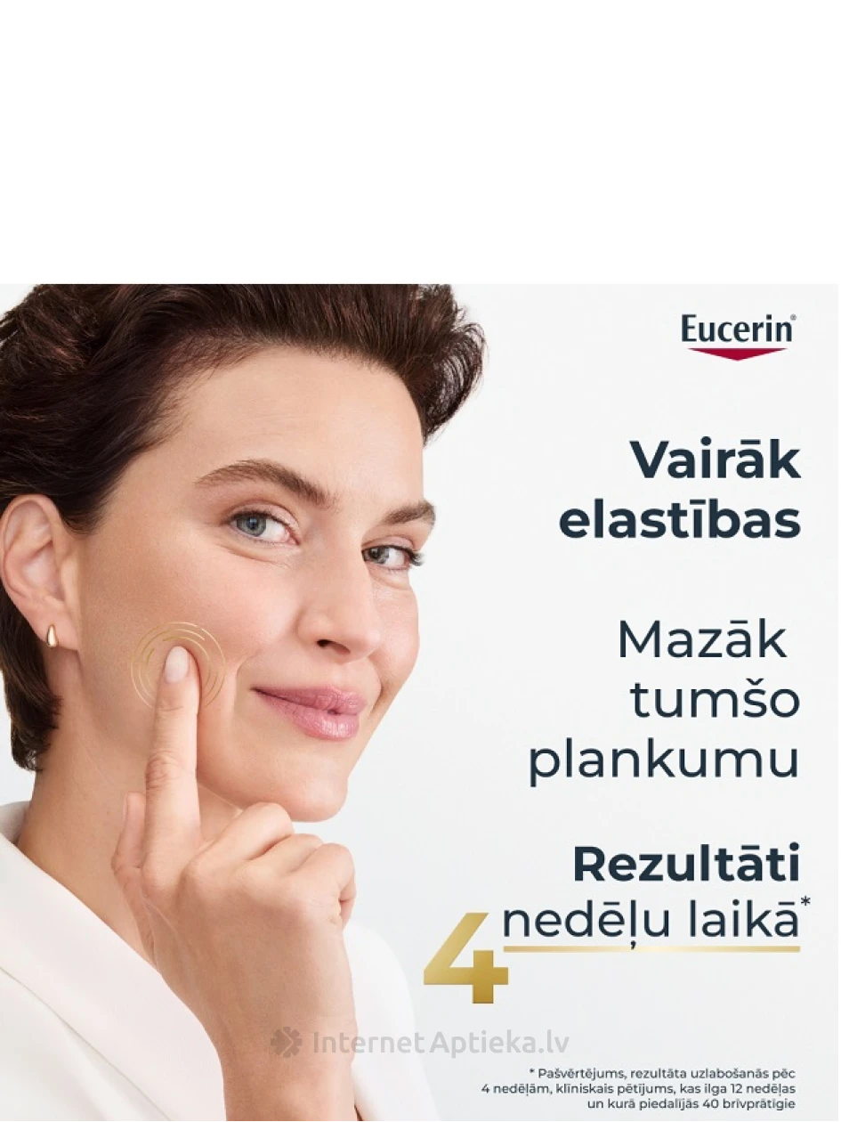 EUCERIN Hyaluron-Filler + Elasticity dienas krēms SPF15, 50 ml | internetaptieka.lv