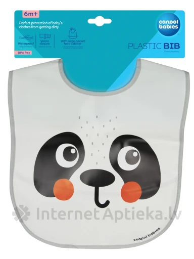 CANPOL BABIES toitmiskaru taskuga BABIESBOO PANDA | internetaptieka.lv