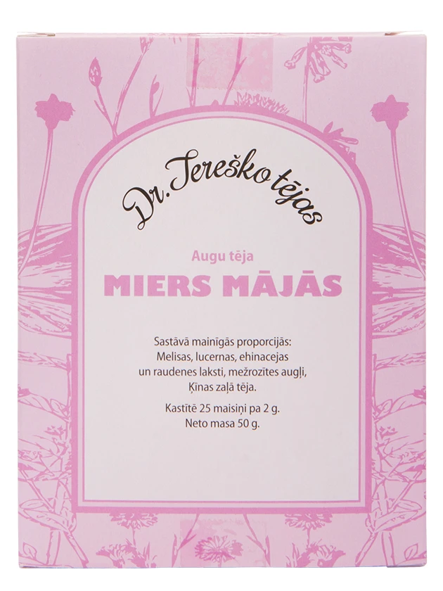 Dr.Tereško tēja Miers mājās, 45 g