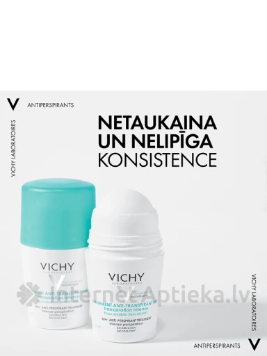 Vichy antiperspirants pret spēcīgu svīšanu, 50 ml | internetaptieka.lv