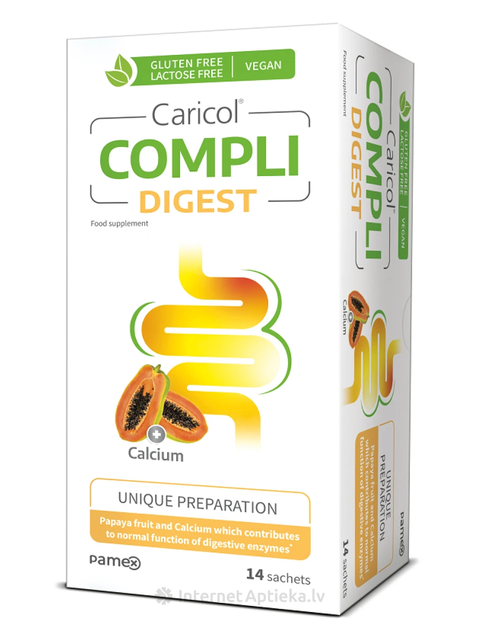 Caricol Compli Digest, 14 pakki | internetaptieka.lv