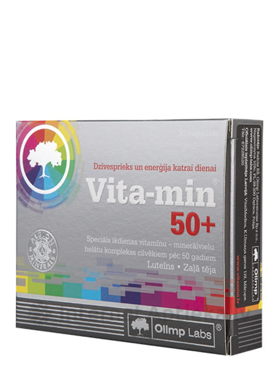 Olimp Labs Vita-Min 50+, 30 капсул | internetaptieka.lv