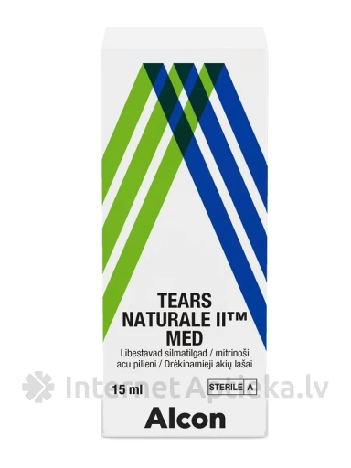 Tears Naturale Med капли для глаз, 15 мл | internetaptieka.lv