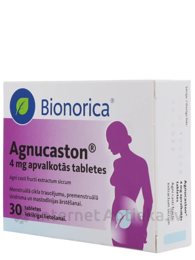 Agnucaston 4 мг, 30 таблеток в оболочке | internetaptieka.lv