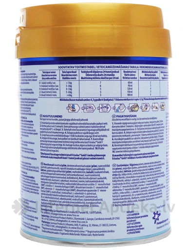 Frisolac Gold 1 Piena Maisījums no dzimšanas, 400 g | internetaptieka.lv