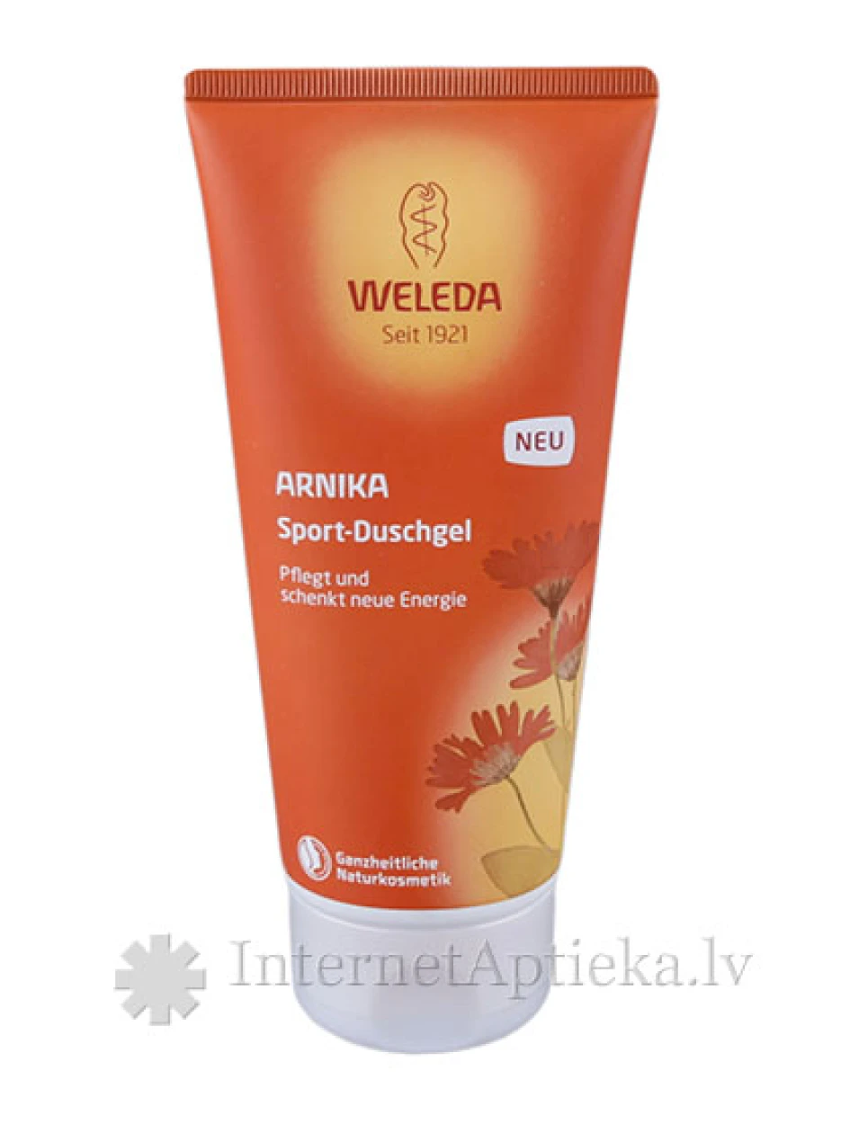 Weleda dušas želeja ar Arniku - pēc sporta, 200 ml | internetaptieka.lv