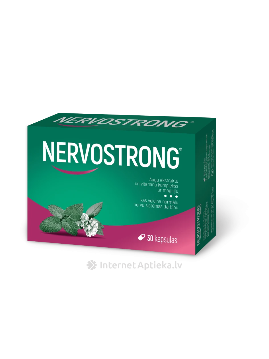 Nervostrong, 30 капсул | internetaptieka.lv