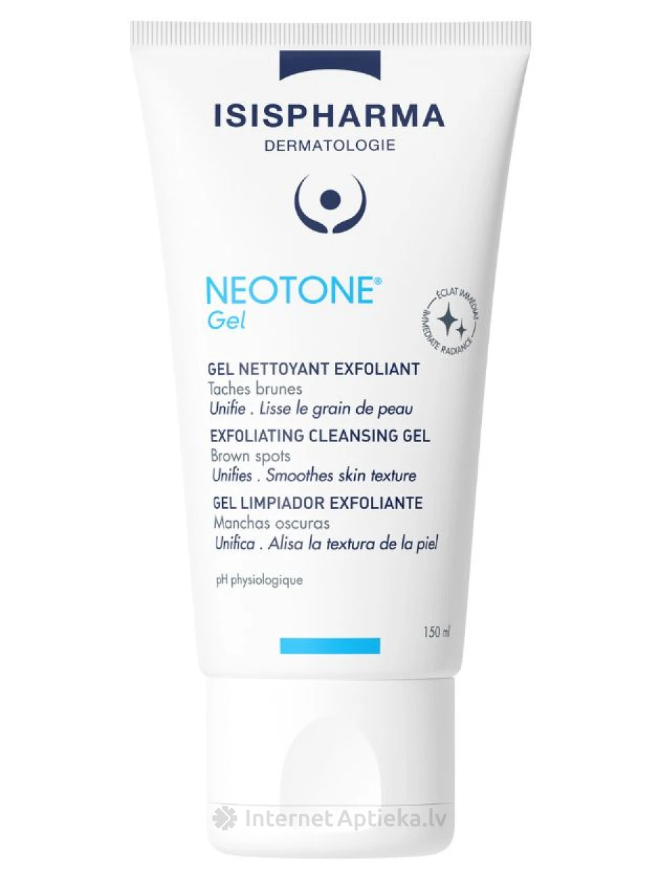 ISISPHARMA NEOTONE GEL balinošs eksfoliācijas gels, 150 ml | internetaptieka.lv