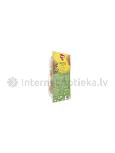 Schär Ciabatta Rustiche bezglutēna maize, 200 g | internetaptieka.lv