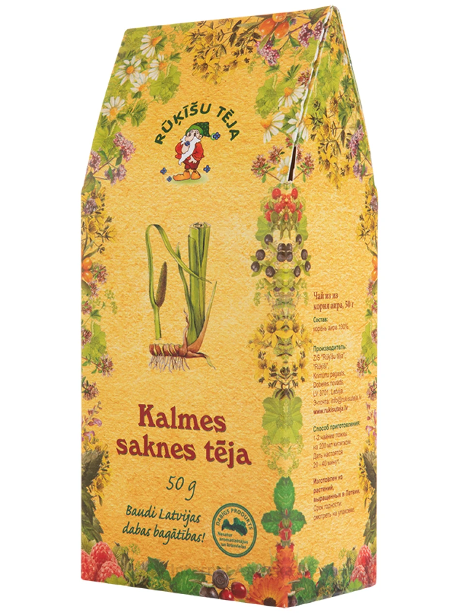 Rūķīšu Kalmes saknes tēja, 50 g | internetaptieka.lv