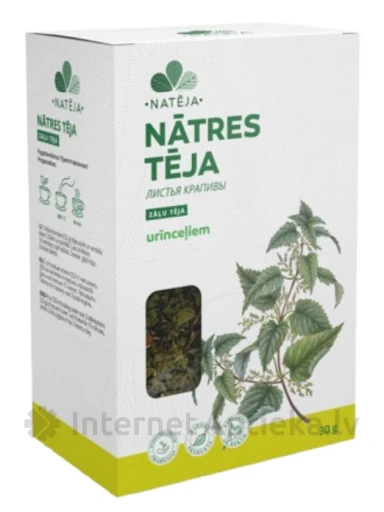 Natēja Чай из листьев крапивы, 30 г | internetaptieka.lv