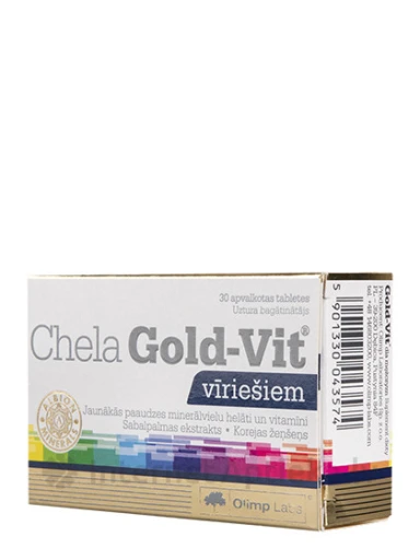 Olimp Labs Gold vitamīni vīriešiem, 30 tabletes | internetaptieka.lv