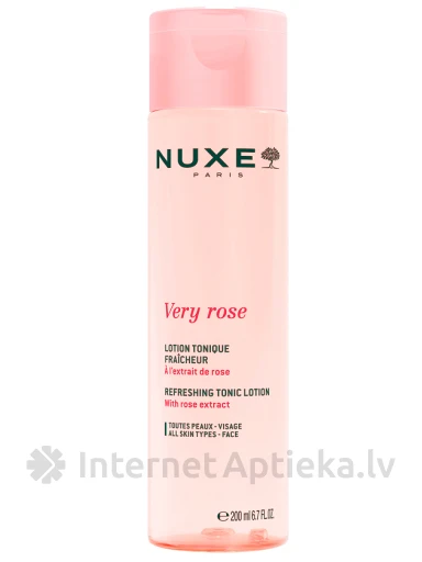 NUXE VERY ROSE Освежающий тонизирующий лосьон, 200 мл | internetaptieka.lv
