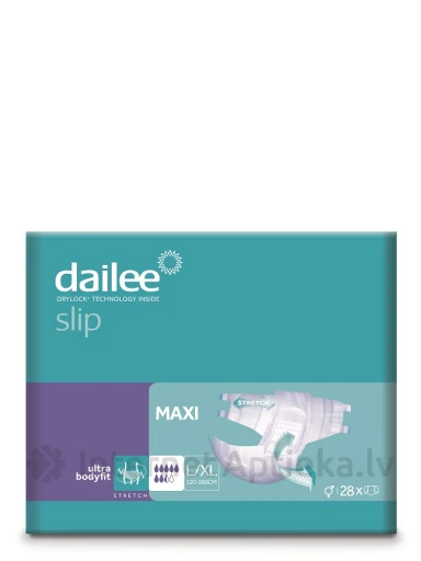 Dailee Slip maxi L/XL autiņbiksītes, 28 gb. | internetaptieka.lv
