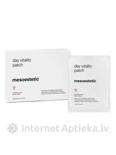 Mesoestetic dienos gyvybės pleistras - vėsinantis pleistras menopauzės metu, 28 vnt | internetaptieka.lv