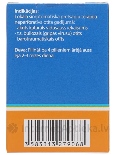 Otipax ausu pilieni, 16 g | internetaptieka.lv