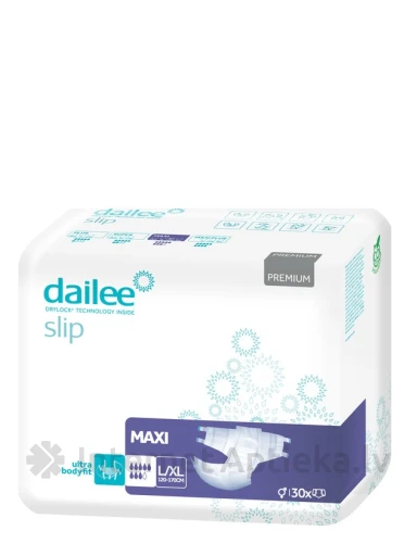 Dailee Slip Premium Maxi L/XL подгузники, 30 шт. | internetaptieka.lv