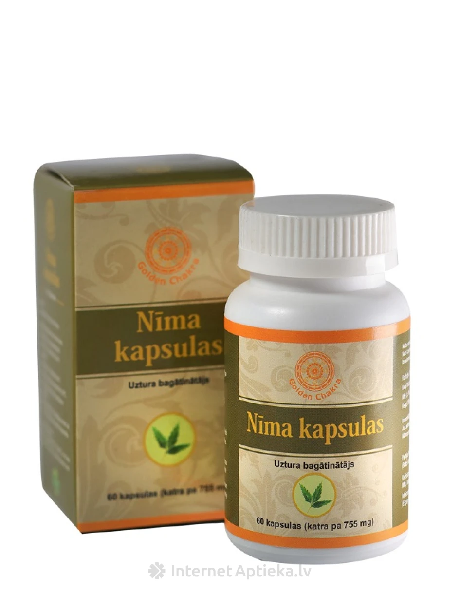 Golden Chakra Nima kapslid, 60 tk. | internetaptieka.lv