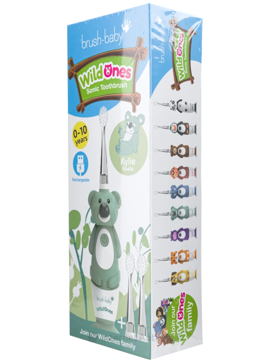 Brush-baby WildOne Koala laetav sonic hambahari 0-10 a, 1 tk. | internetaptieka.lv