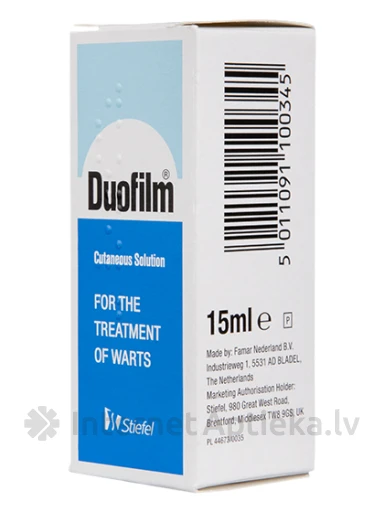 Stiefel Duofilm uz ādas lietojams šķīdums, 15 ml | internetaptieka.lv