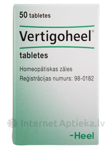 Vertigoheel, 50 таблеток | internetaptieka.lv