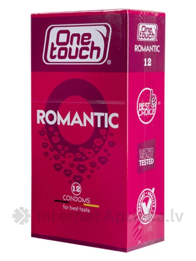 One Touch Romantilised kondoomid, 12 tk. | internetaptieka.lv
