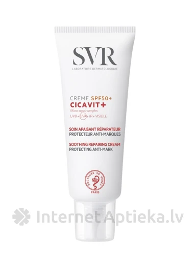 SVR SOS krēms ātrākai sadziedešanai ar SPF50+, 40 ml | internetaptieka.lv