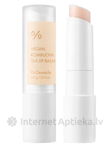 Dr. Ceuracle Vegan Kombucha Tea Lip Balm huulepalsam, 3.7 g | internetaptieka.lv